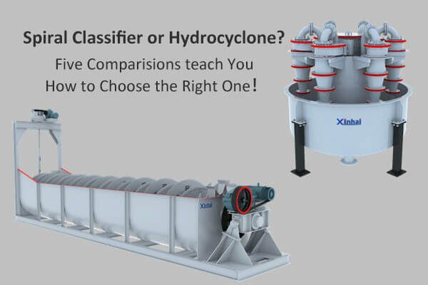 classifier and hydrocyclone