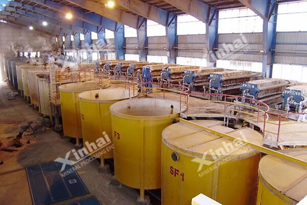 300tpd Zinc Oxide Leaching Smelting Plant in West Asia