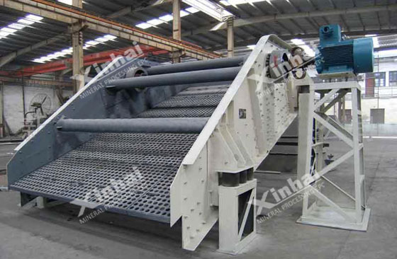 auto-centering-vibrating-screen