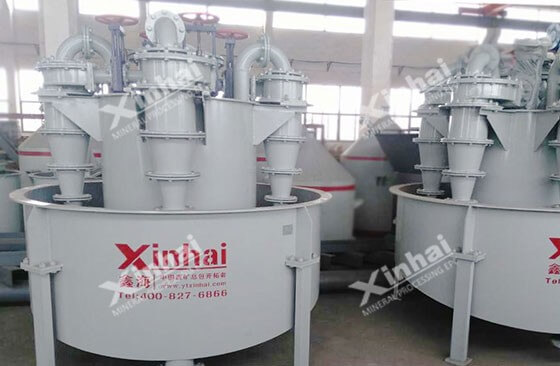 Slurry property of cyclone unit Slurry property of cyclone unit